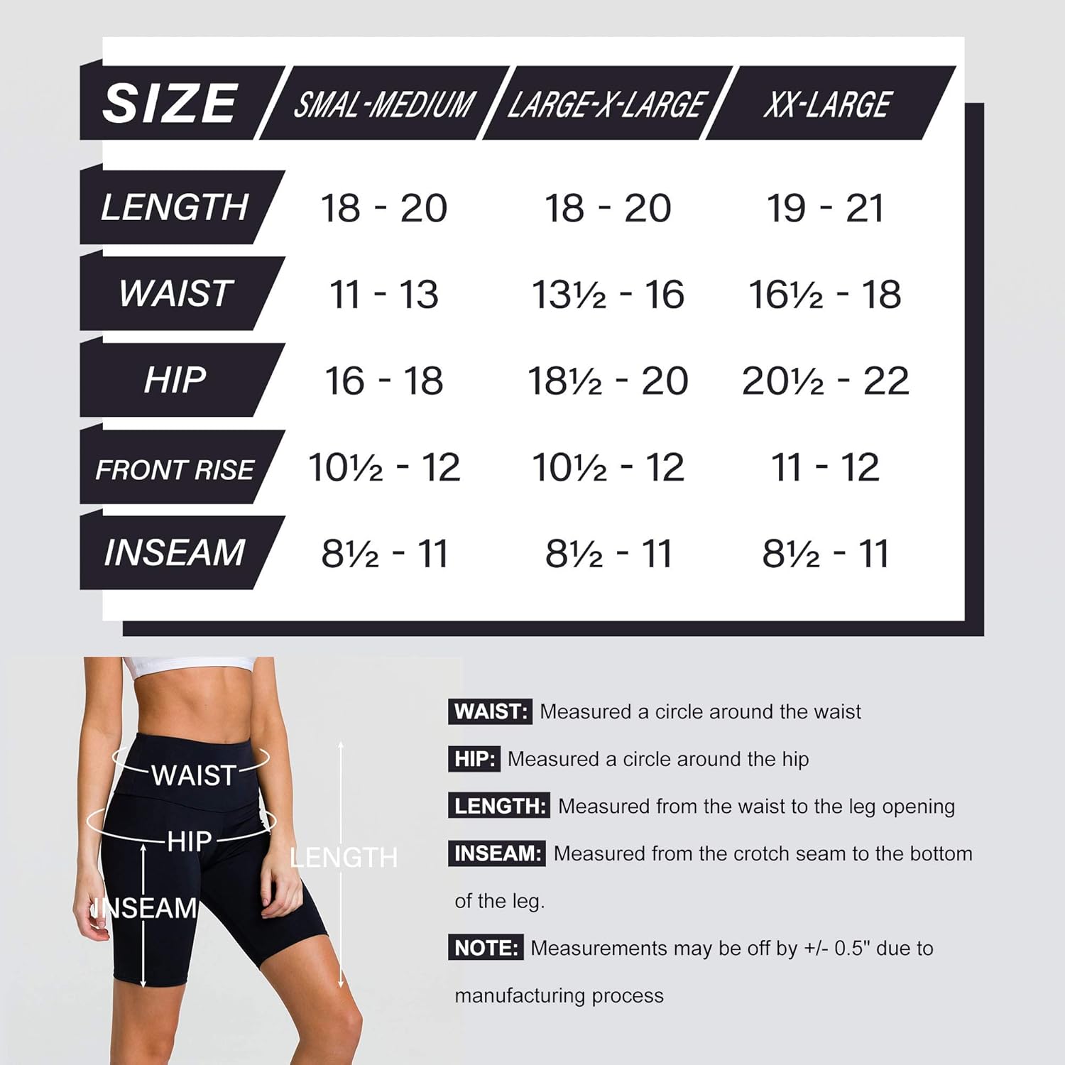 YOLIX High Waisted Biker Shorts for Women - 8" Soft Tummy Control Stretchy Yoga Shorts for Workout, Training, Running: Clothing