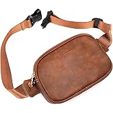 APHISON Fanny Packs for Women Belt Bag Crossbody Bags for Women Mini Everywhere Fashion Waist Bag Vegan Leather Purse with Adjustable Strap