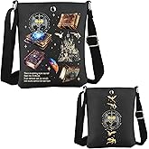 WCGXKO Book Inspired Crossbody Bag Dragon Rider Gift for Literature Lover