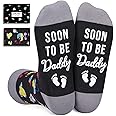 Zmart Cool Gifts For Men Him - Soon To Be Daddy & New Dad Grandpa Gifts, Funny Father Day Grandpa Dad Socks