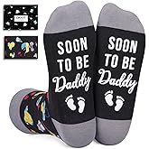 Zmart Cool Gifts for Men - Soon to Be Dad Gifts, Funny Father Day Grandpa Dad Socks