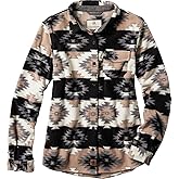 Legendary Whitetails Ladies Trail Guide Fleece Plaid Button Up Shirt