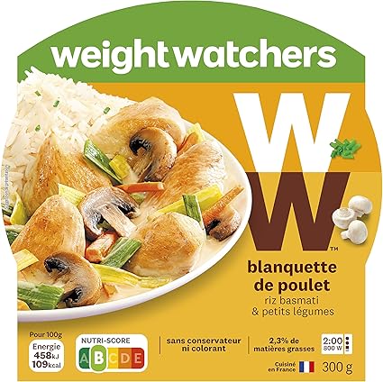 Weight Watchers Blanquette Poulet Riz 300 G Amazon Fr Epicerie