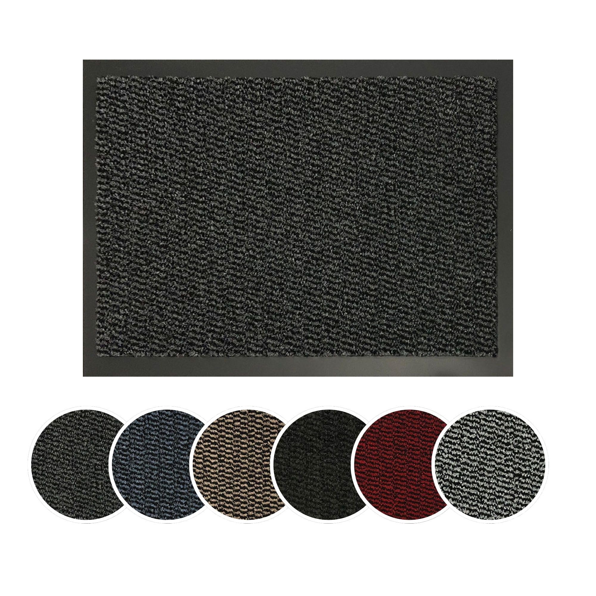 Serdim Rugs Washable Door mats Indoor & Outdoor - Non Slip Heavy Duty Door mat - Kitchen mat - Absorbent doormats - Floor mats