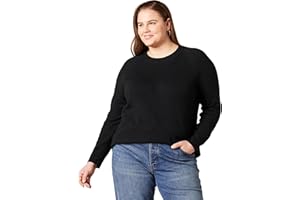 Amazon Essentials Womens Regular-Fit Soft Touch Long-Sleeve Crewneck Sweater