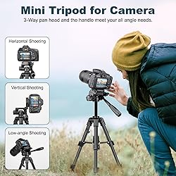 JOILCAN Mini Tripod for Camera, 25-inch Aluminum