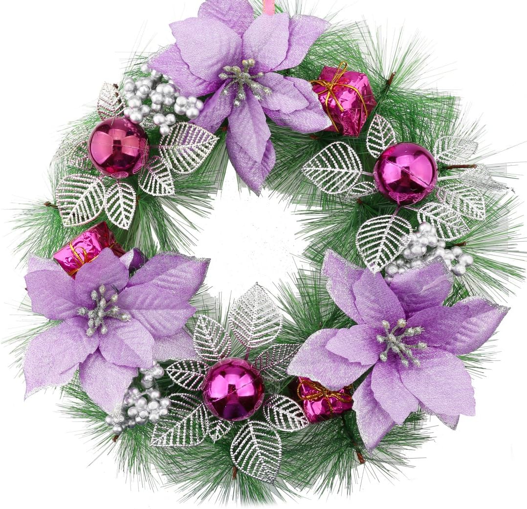 corona di fiori per cancello