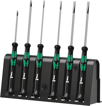 Wera Kraftform Micro 05118152001 Jeu De Tournevis D Electricien 4 Fendus 2 Cruciformes Ph Import Allemagne Amazon Fr Bricolage