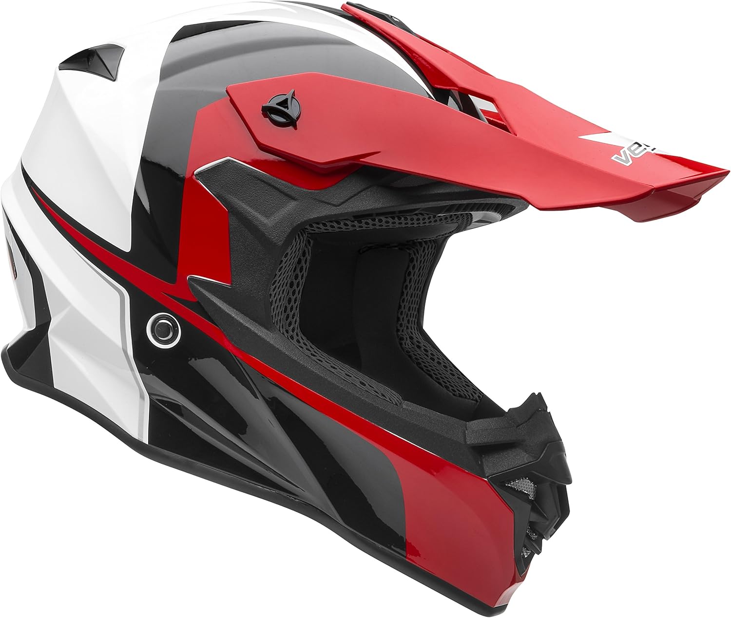 Vega off road helmet red Clearance