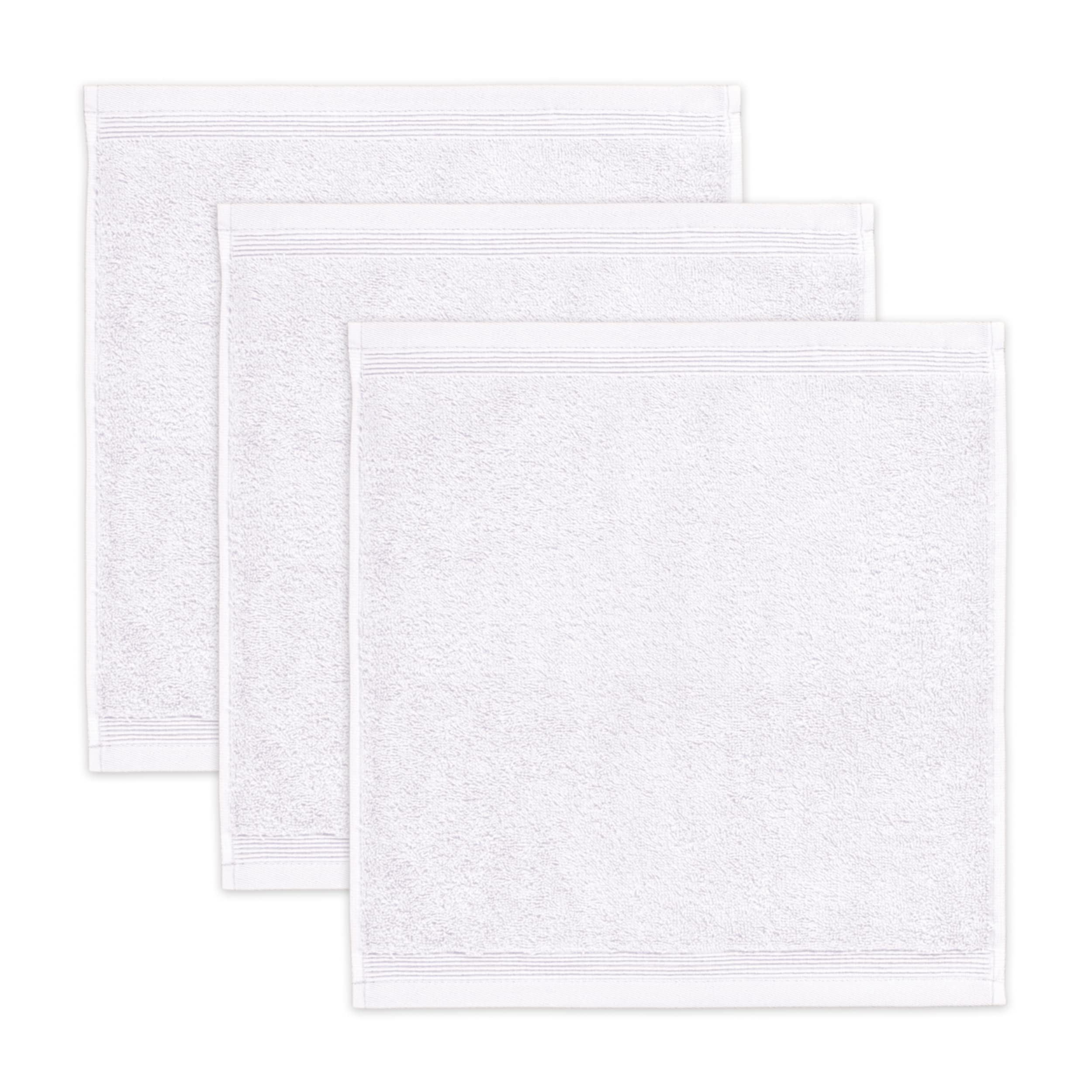 Möve 3er set Superwuschel soap cloth 30 x 30 cm made of 100% cotton, snow