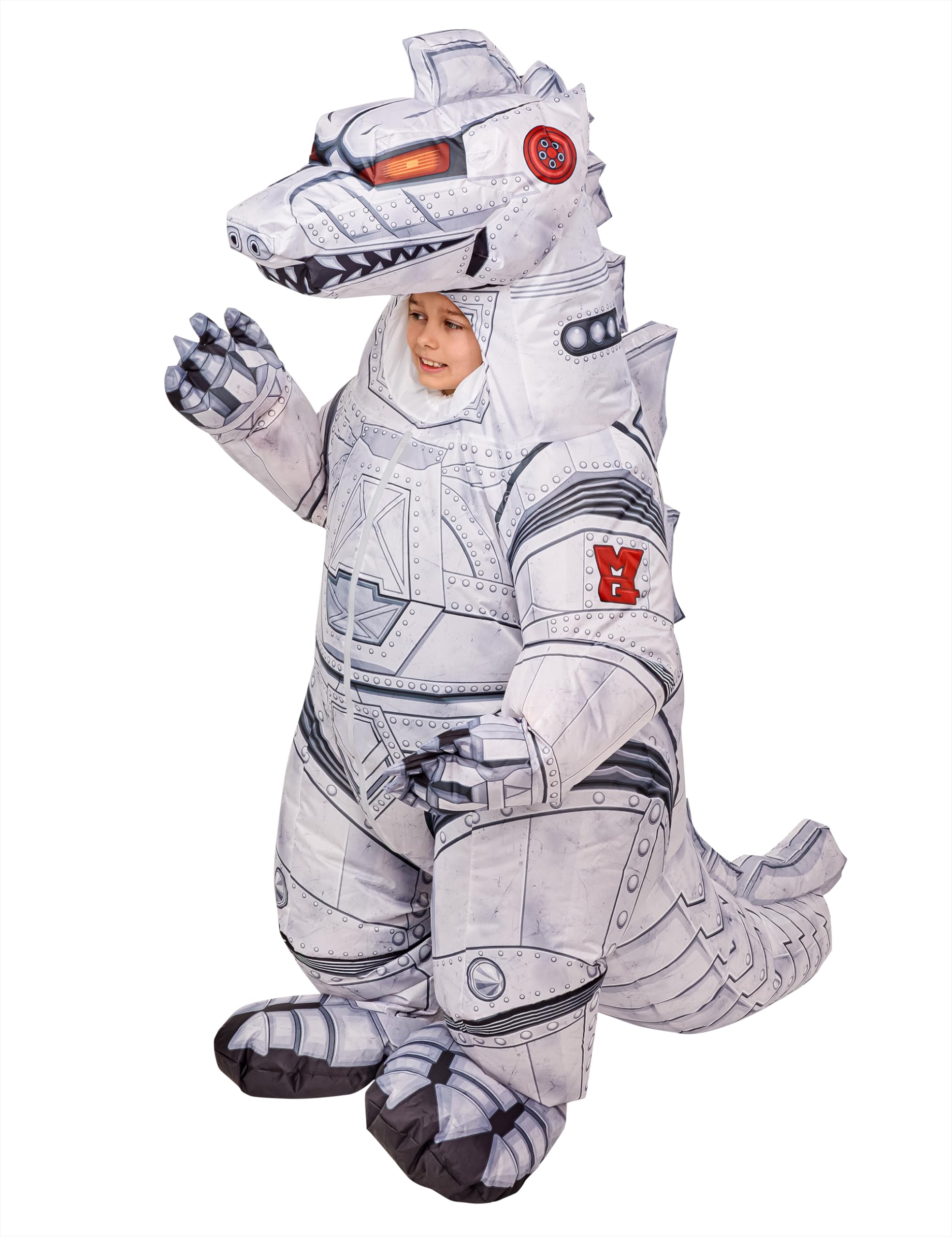 Photo 1 of Godzilla: Mechagodzilla Inflatable Costume for Kids by Rubies, Boy's One Size