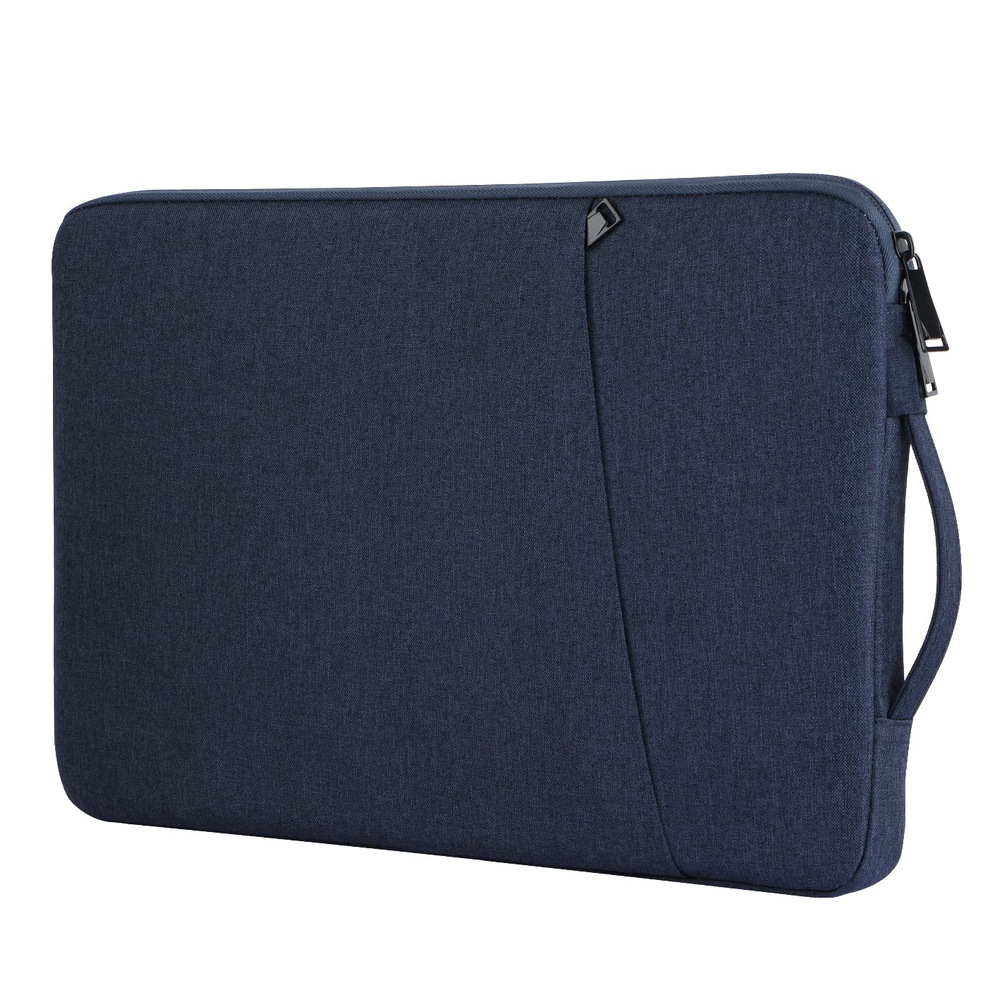 Chelory 16 17 Laptop Sleeve Bag Compatible for 16-17" HP/ Lenovo/ Asus/ Acer/ Dell Notebook Ultrabook Chromebook, Shockproof Computer Protective Cover Carrying Case with Handle, Dark Blue