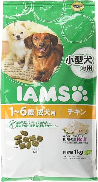 Amazon アイムス Iams 小型犬用 成犬用 チキン 1kg アイムス Iams ドッグフード 通販