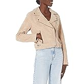 [BLANKNYC] womens Suede Moto Jacket