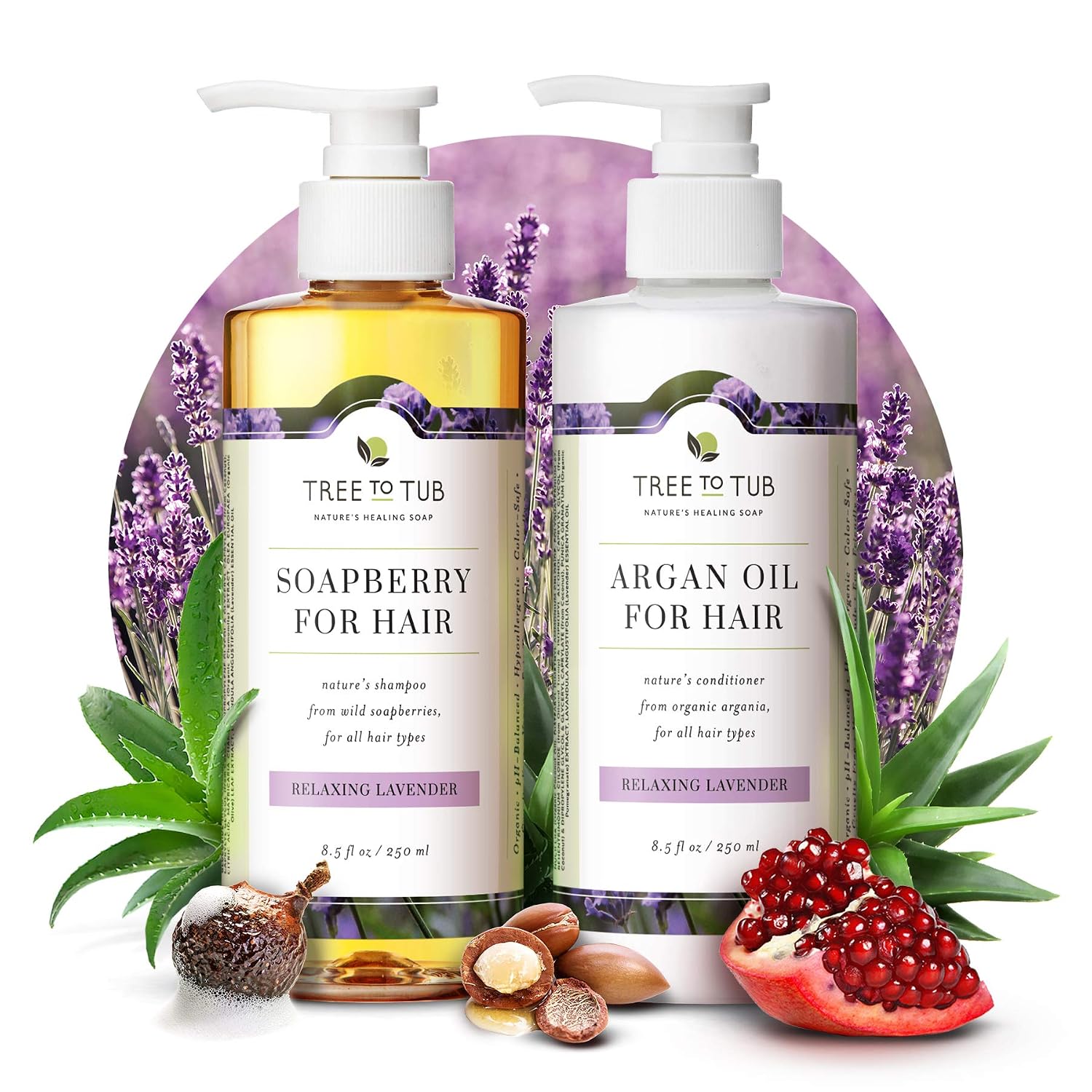 Tree to Tub Gentle Argan Oil Shampoo & Conditioner
