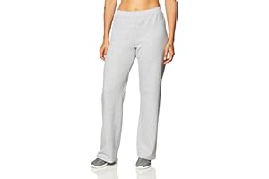 Hanes Women’s EcoSmart Fleece Petite Sweatpants, Open Bottom Sweatpants, Petite, 28.5''