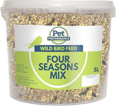 Copdock Mill Pet Performance Wild Bird Four Seasons Mix 5 Litre Tub