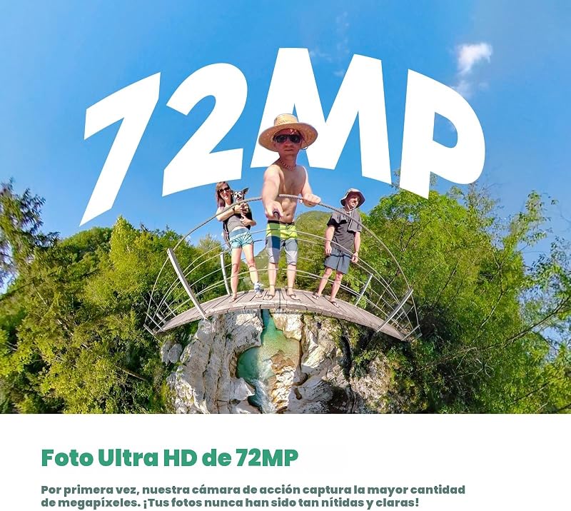 Câmara de ação 360 360 com cartão de 128GB, kit padrão — foto 3 de 8