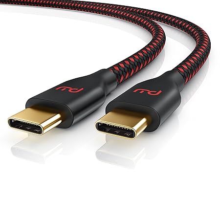 CSL - 1m USB Typ C Kabel Gen 2 | Typ C 3.1 zu Typ C 3.1 Full-Featured | USB 3.1 GEN 2 | E-Marker-Chip | SuperSpeed+ | Datenüb