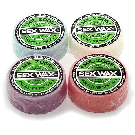 Sex Wax Herren Surfzubehör Original Green Cold