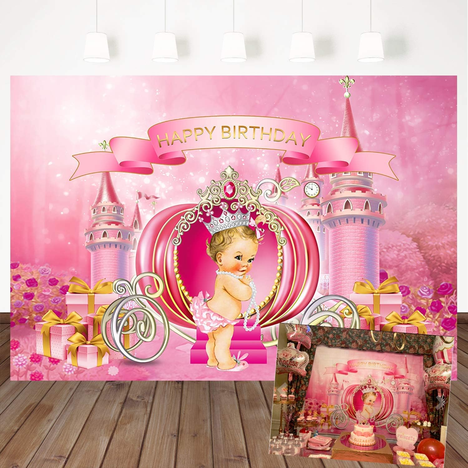 carriage and castles flower girl