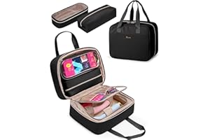 Fasrom Discreet Bag for Toys, Private Toy Storage Bag with Lockable Zipper and Detachable Pouches, Travel Toy Box Organizer f