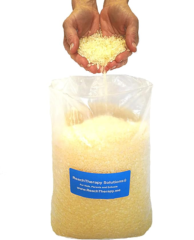 Poly Plastic Pellets for Sewing Weighted Blankets Cornhole Bags Bean