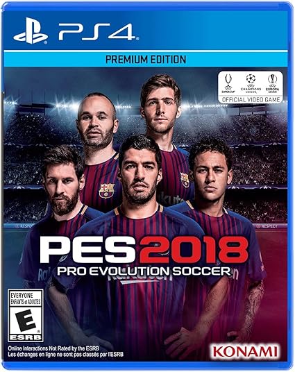 Amazon Pro Evo Soccer 18 輸入版 北米 Ps4 ゲームソフト