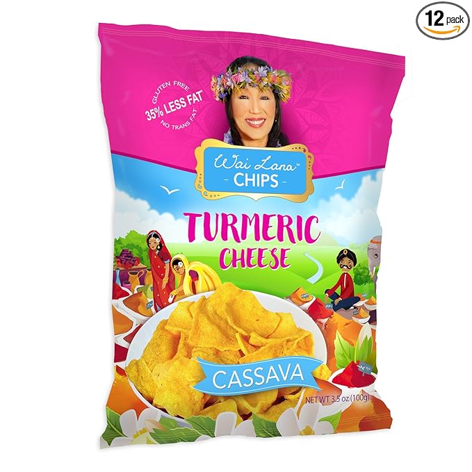 Superfood Cassava Chips GlutenFree, Veg, (3.5oz) 12 Pack Flavor