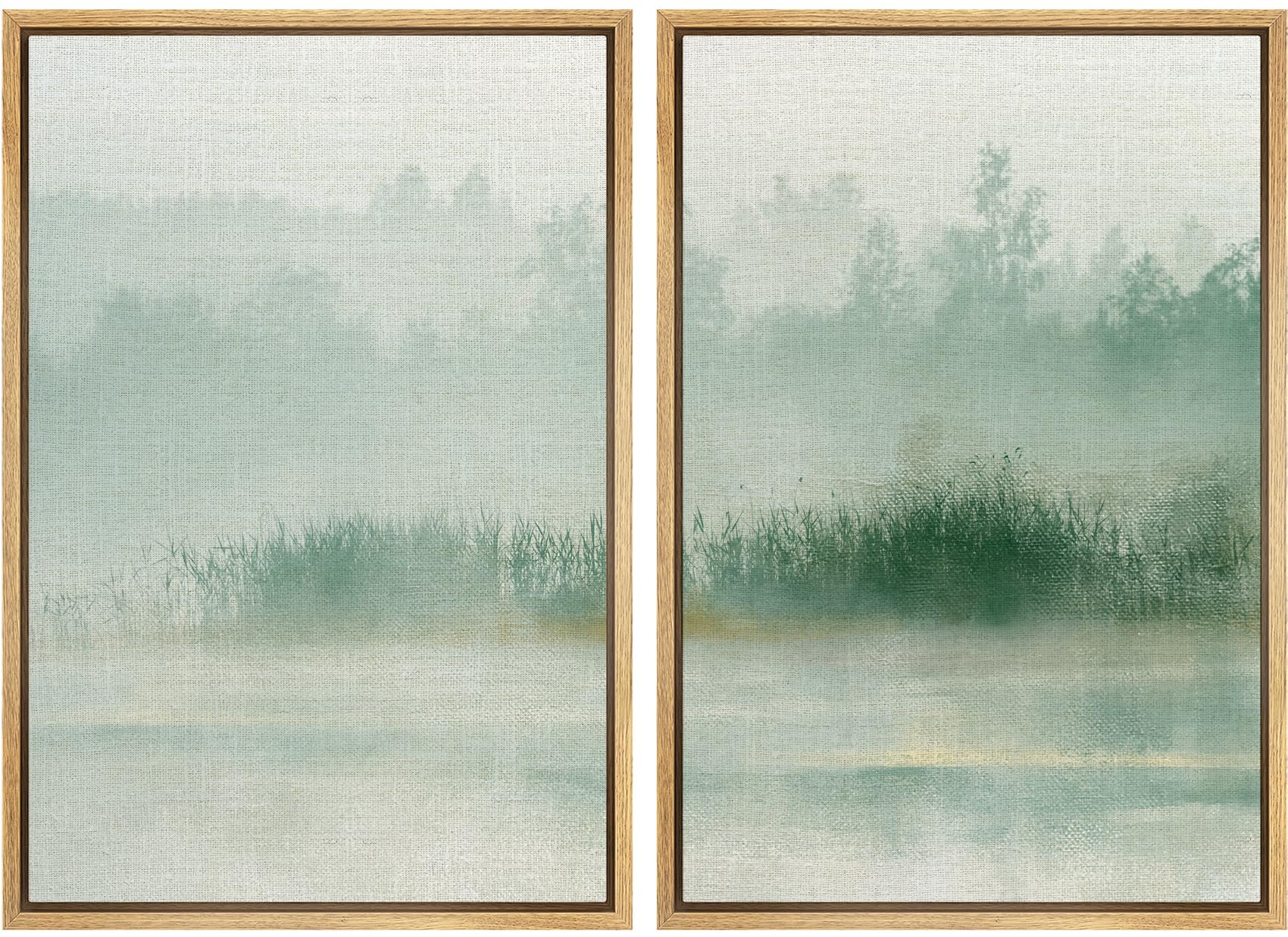 MUDECOR Framed Canvas Print Wall Art Set Monochrome