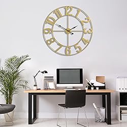 Sorbus Large Wall Clock for Living Room Decor