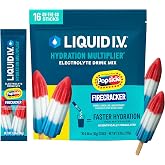 Liquid I.V. Hydration Electrolytes, Firecracker, 16 Count | Scientifically Formulated | Clinically Proven Hydration | No Artificial Sweeteners | Non-GMO | Vegan | Powder Drink Mix
