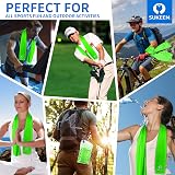 Sukeen 4 Pack Cooling Towel 40x12 Ice Towel Microfiber Yoga Sport Gym view 6