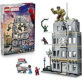 LEGO Marvel Spider-Man vs. Hulk Epic Clash 76350 | Building Toy for Boys &amp; Girls, Ages 8+, Super Hero Toy for Pretend Play, 6 Marvel Minifigures, 534 Pieces, Gift for Birthdays