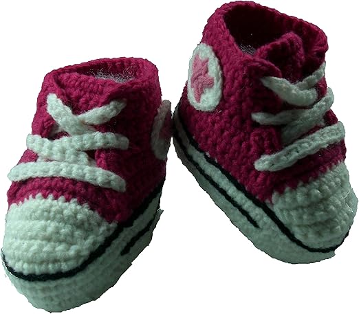 crochet tennis shoes