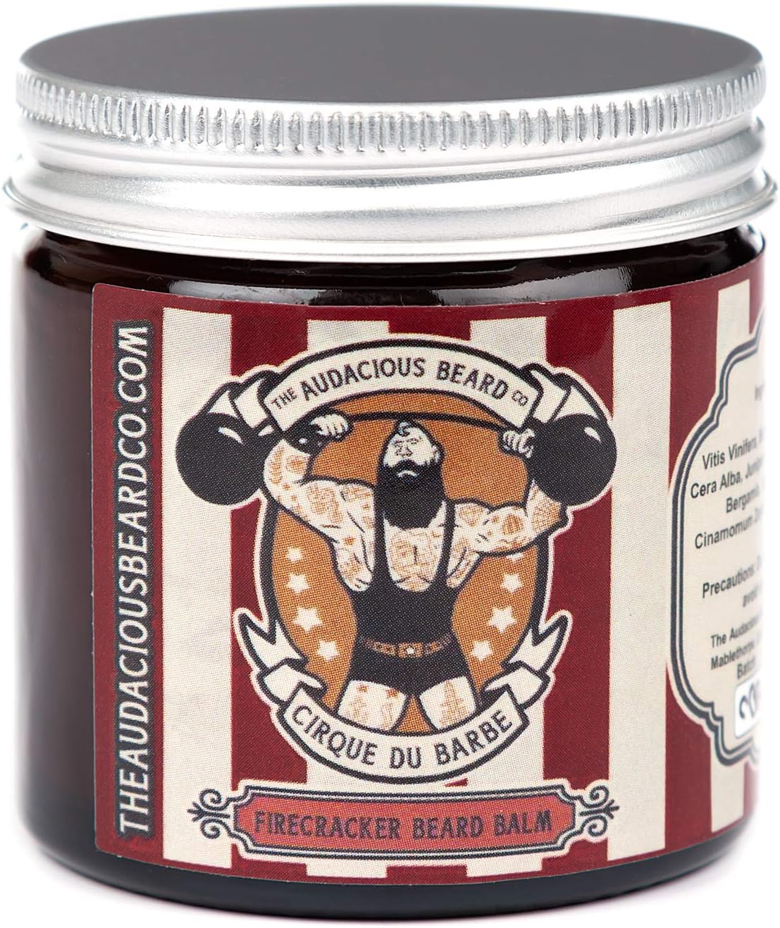 Firecracker Large Beard Balm - Cirque du Barbe, 60 ml (Pack of 1)