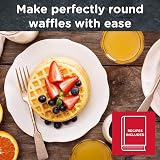 Sensio Home Mini Waffle Maker Red 550W Non Stick Coating Recipes Included view 5