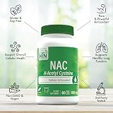 Health Thru Nutrition NAC N-Acetyl-Cysteine 600mg 60 VegeCaps view 4