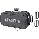 Mares Pure Cargo Pocket - Versatile High-Capacity Additional Storage Pocket for Scuba Diving Gear Accessories Works with BCD Belt