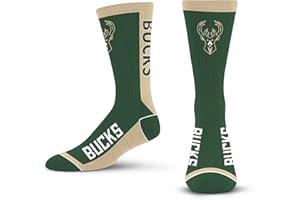For Bare Feet NBA mens Nba Mvp Crew Sock Medium