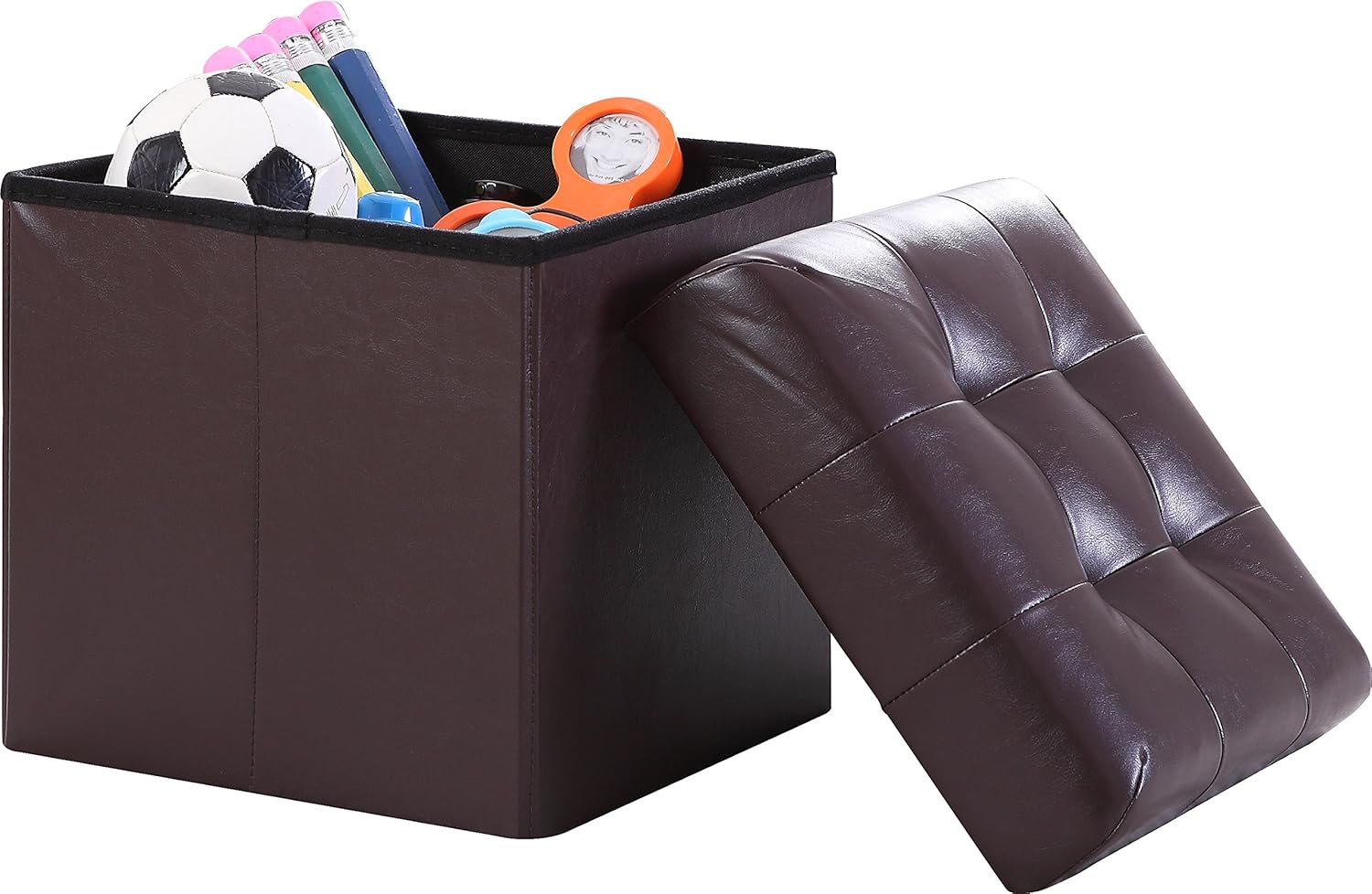 Best storage bench ottoman espresso with storage