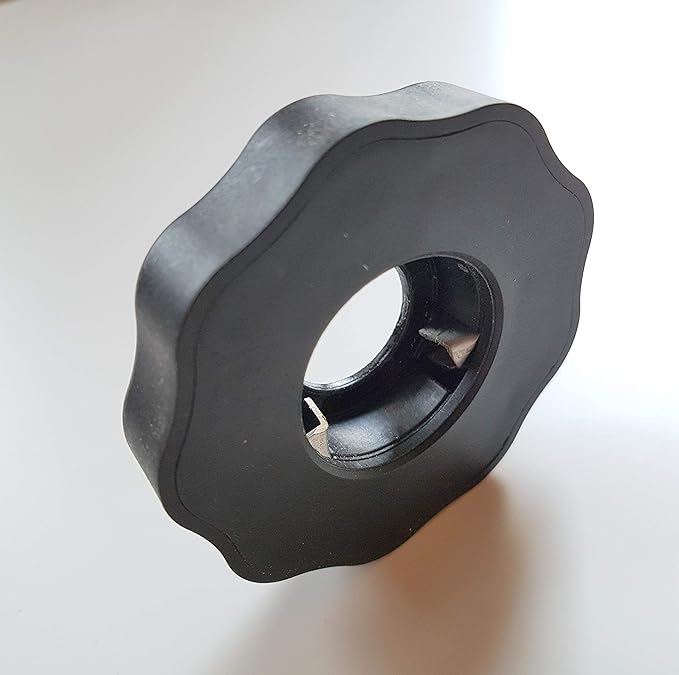 GLZ-Innovation GmbH EasyDrehFix Flaschenöffner Aufschraubhilfe Öffnungshilfe Senioren (Schwarz)