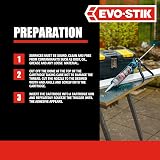 EVO-STIK Sticks Like Turbo CLEAR Adhesive 290ml All Weather Fast Setting view 5