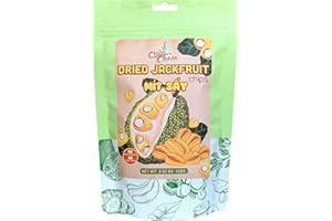 79C'S FARM Dried Jackfruit Chips – No Preservatives, No Added Sugar, Crunchy & Naturally Sweet, 3.52 oz (100g) – Healthy Dried Fruit Snack
