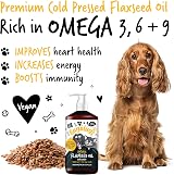 BUGALUGS Flaxseed Oil for Dogs & Cats Omega 3 6 9 UK Cold Pressed view 2