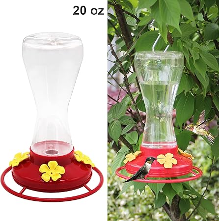 Amazon Com Twinkle Star 20 Ounce Hanging Hummingbird Feeder With