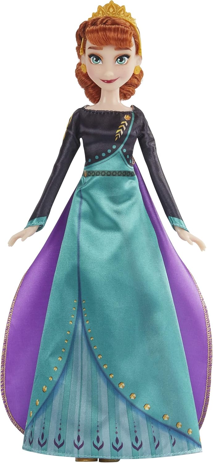 Disney Frozen 2 Queen Anna Fashion Doll, Red