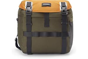 ROCKBROS Bike Handlebar Bag Waterproof Cycling Pouch 24L Bicycle Front Storage Pouch Bag with Shoulder Strap