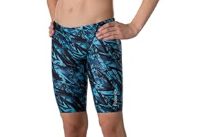 FLOW SWIM GEAR Flow Funky Jammers for Boys - Swim Jammer Swimsuit for Practice and Competition Swimming in Size 21 to 32