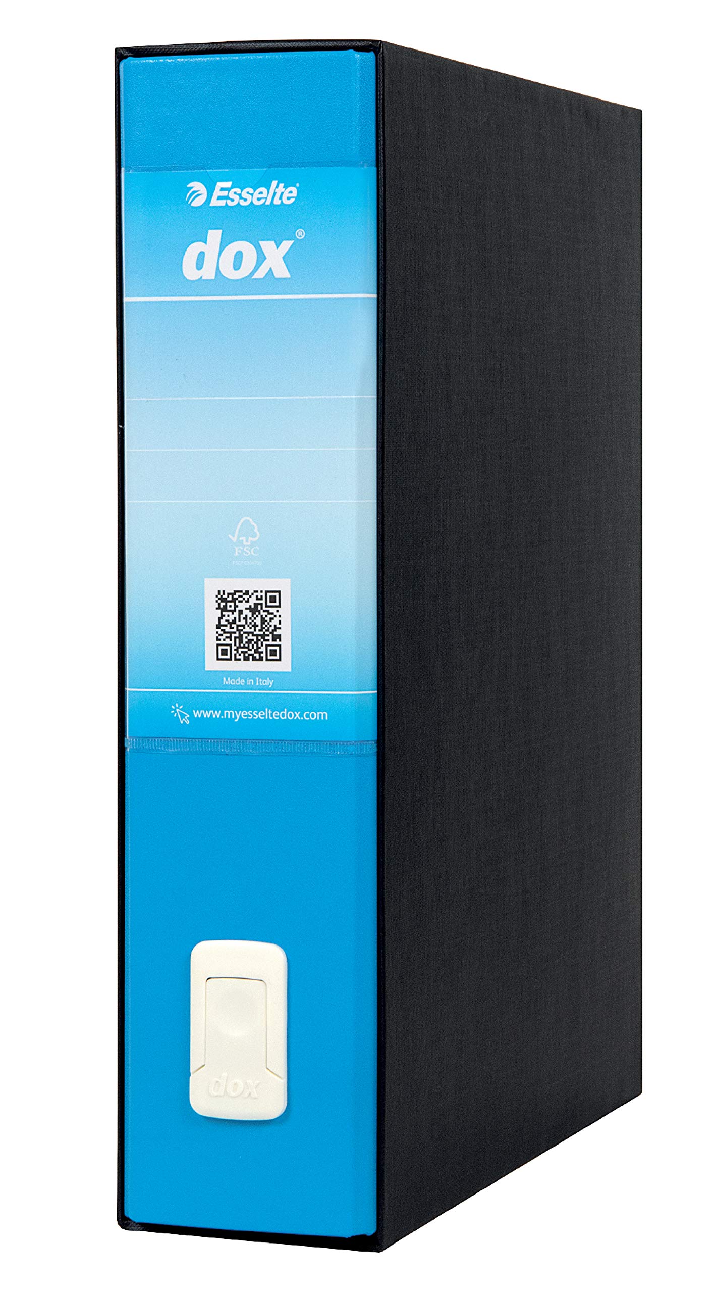 Esselte DOX 2 - Cardboard folder, size L, color blue,Single unit